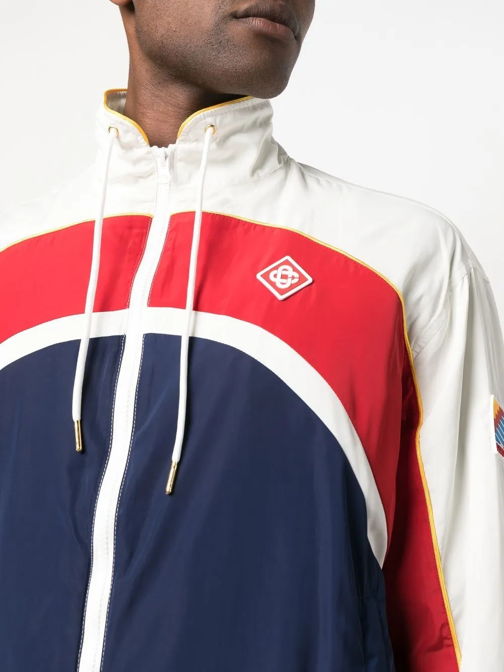 Arch panelled track jacket