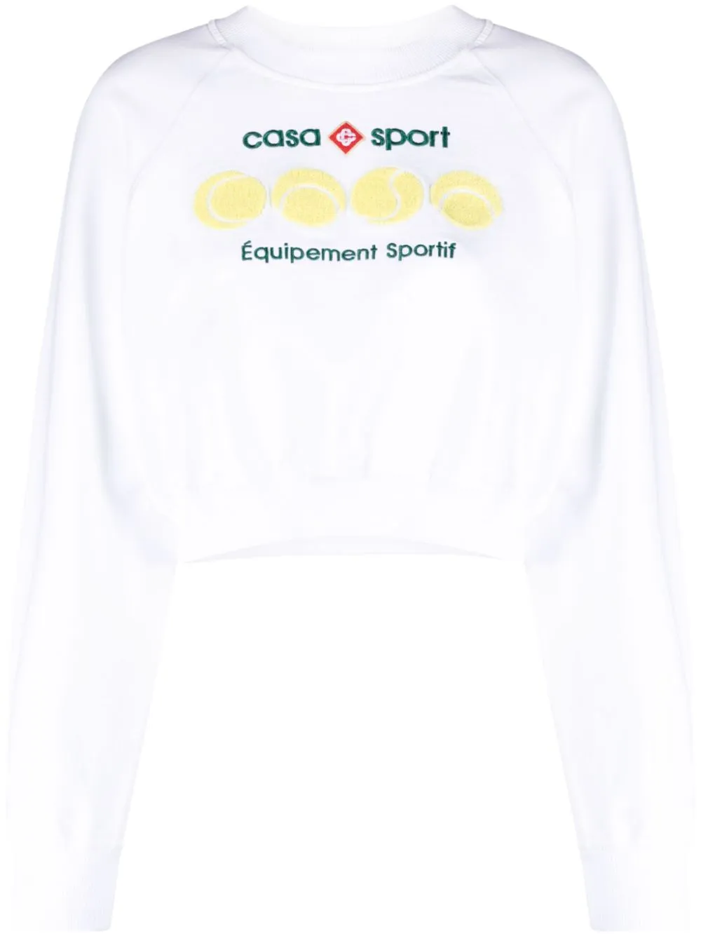 Casa Sport Tennis Balls organic-cotton sweatshirt