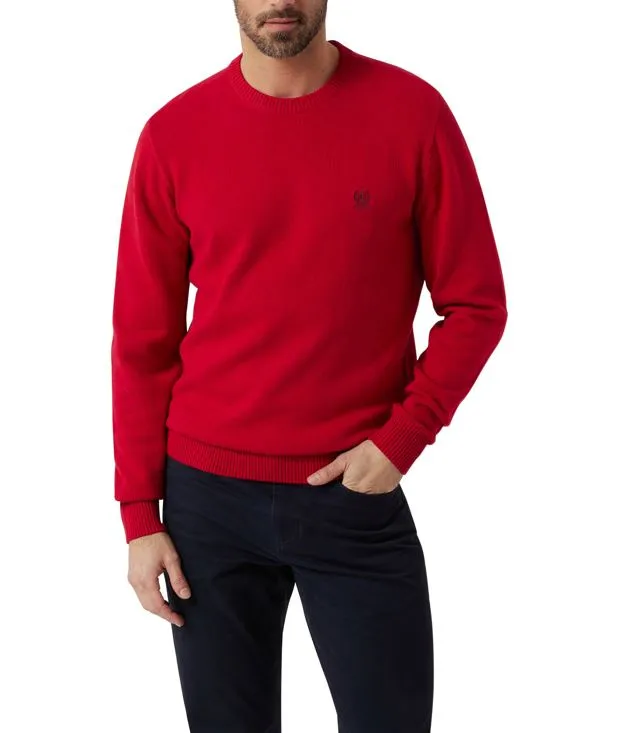 Chaps Mens Original Cotton Jersey Crewneck Sweater