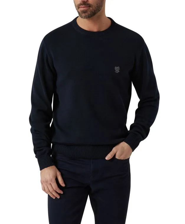 Chaps Mens Original Cotton Jersey Crewneck Sweater