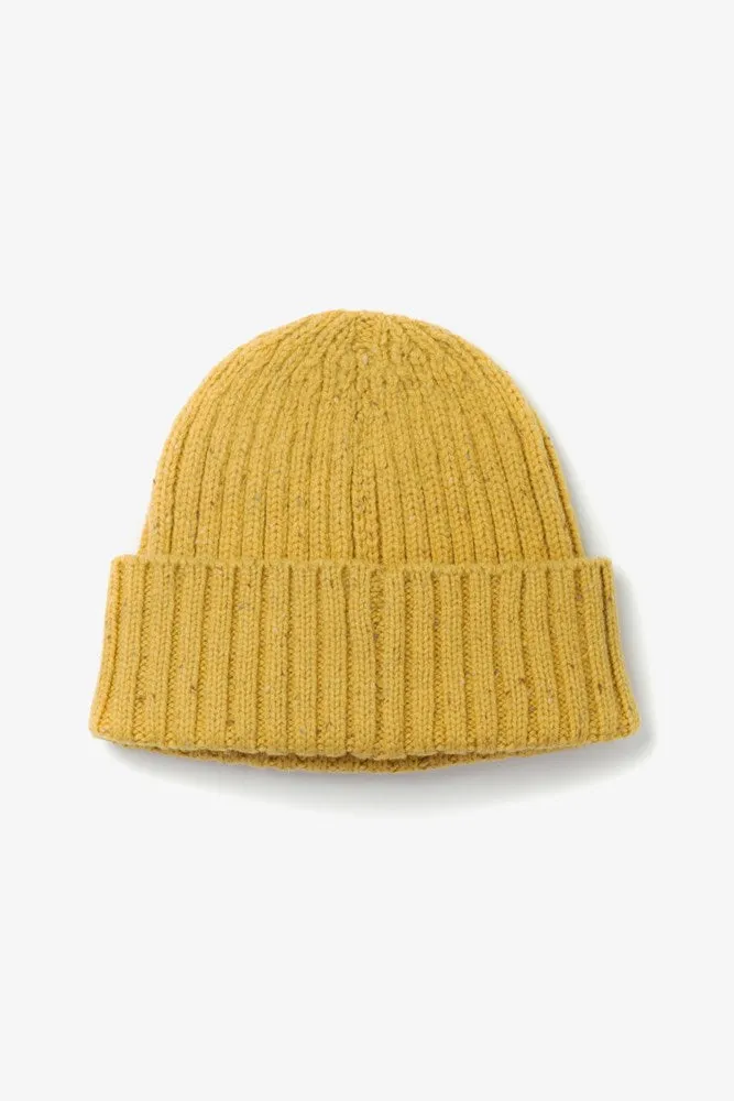 Chunky Ribbed Beanie / Goldenrod