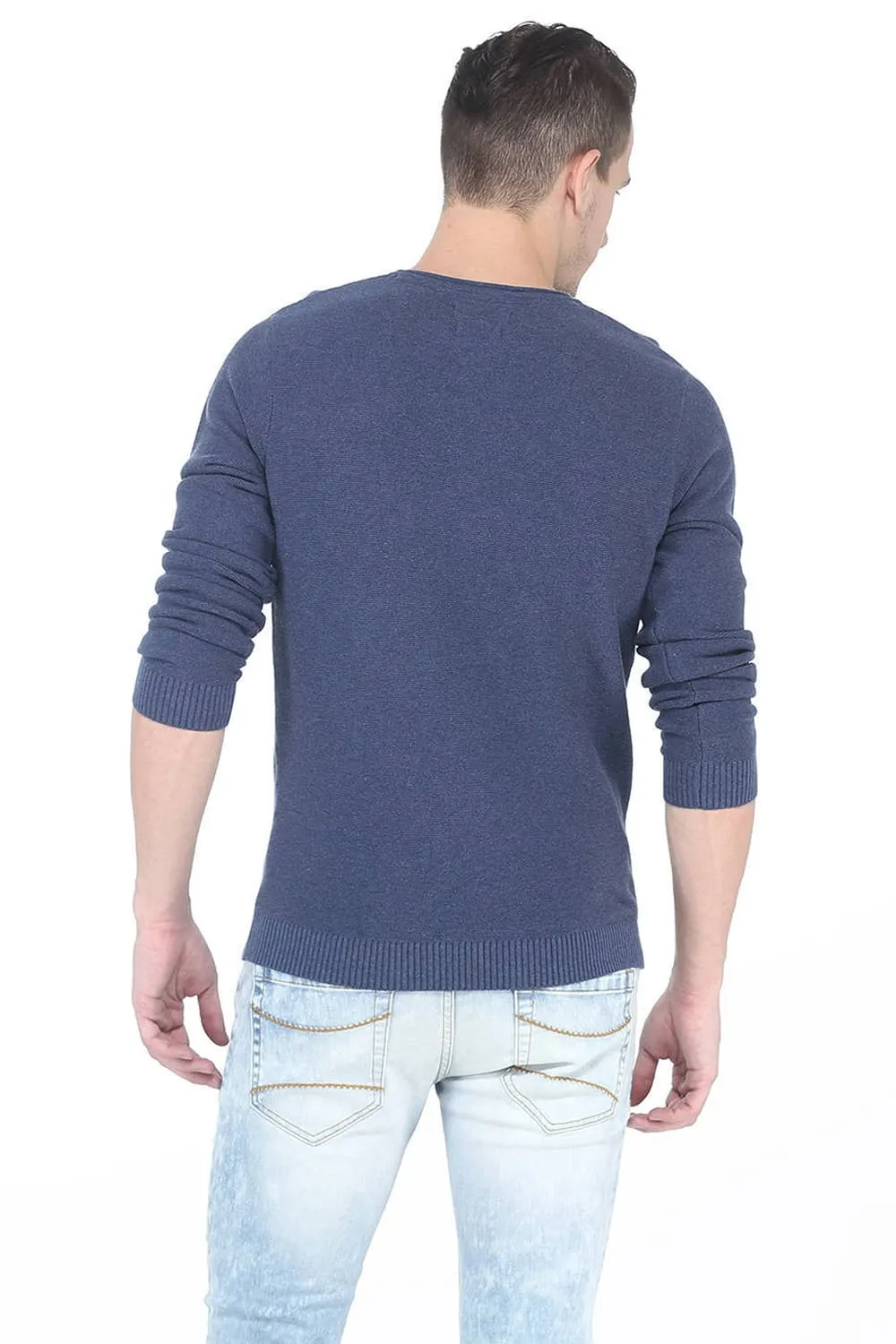 Comfort Fit Mens Roll Neck Sweater