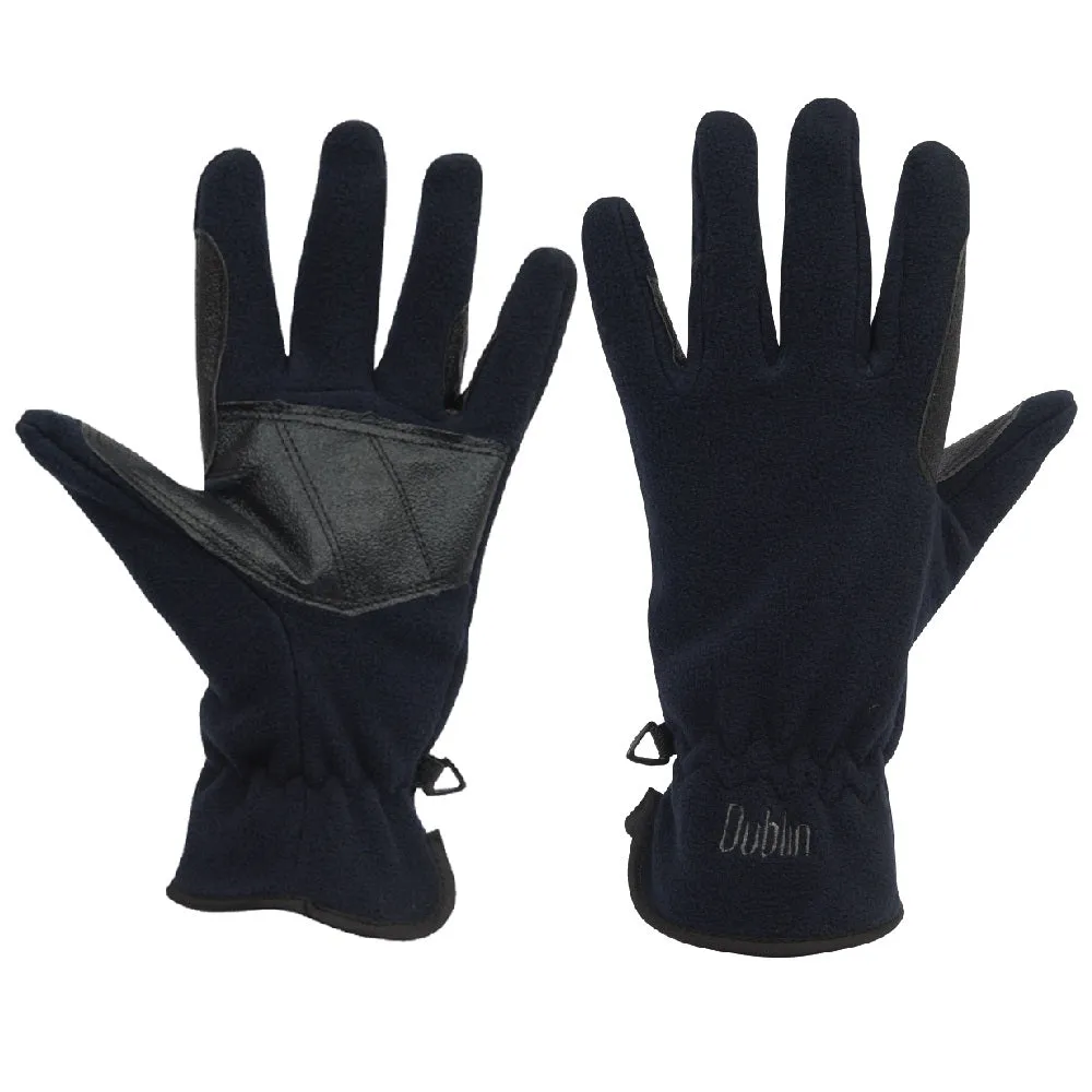 Dublin Childrens Polar Fleece Riding Gloves