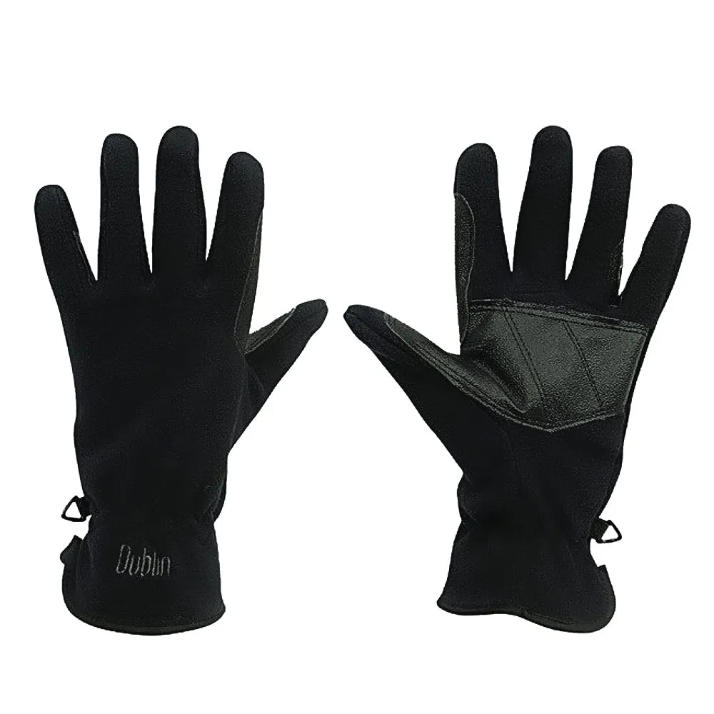 Dublin Childrens Polar Fleece Riding Gloves