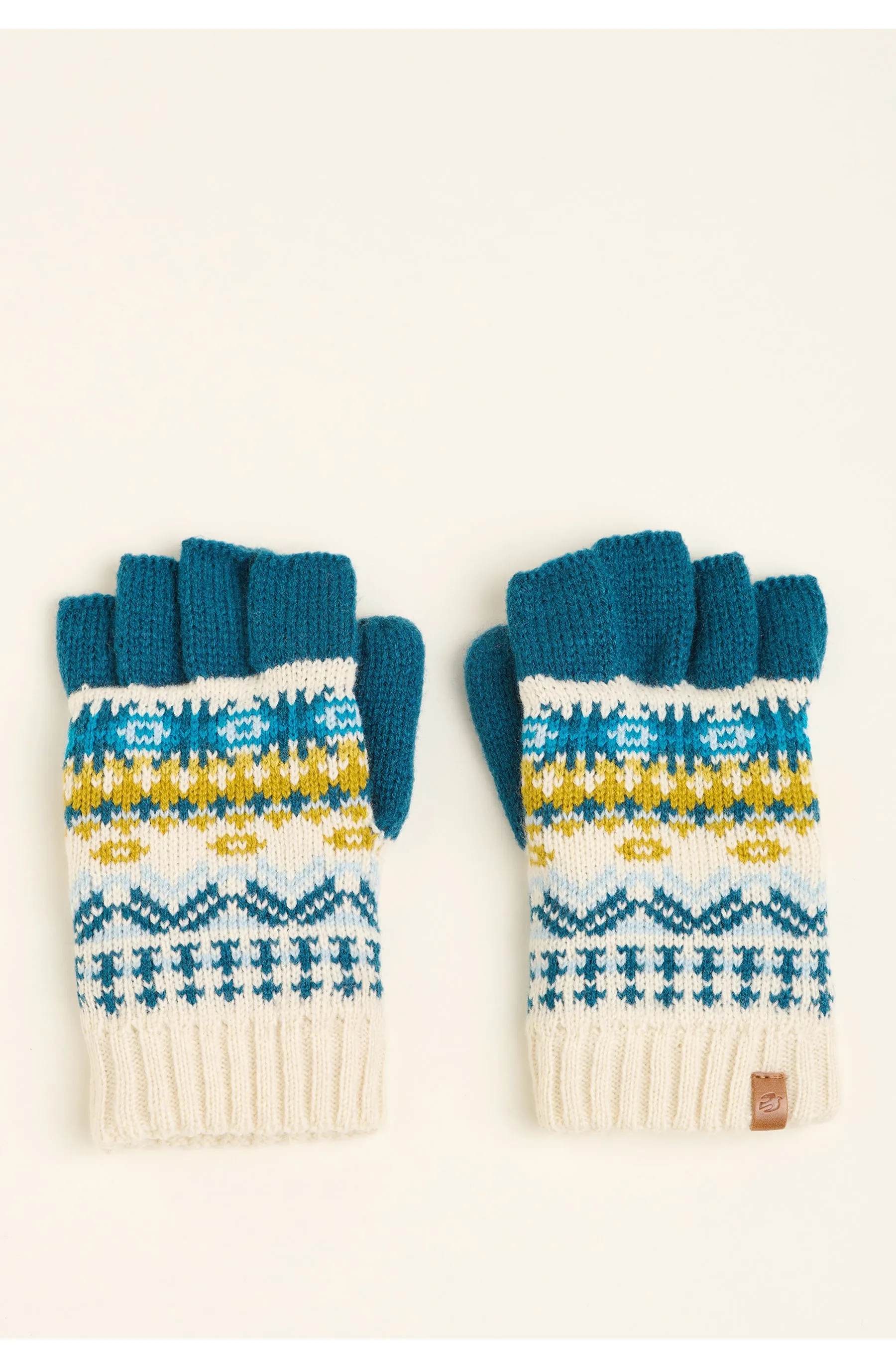 Fairisle Fingerless Glove