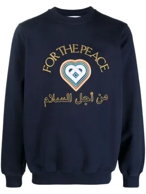 For The Peace cotton sweatshirt