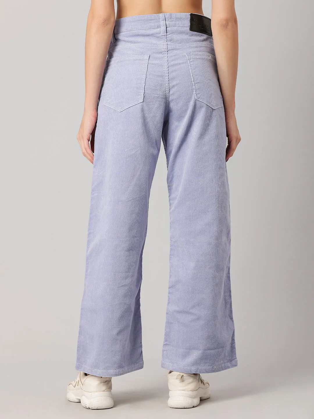 GIRLS LAVENDER CORDUROY PANTS