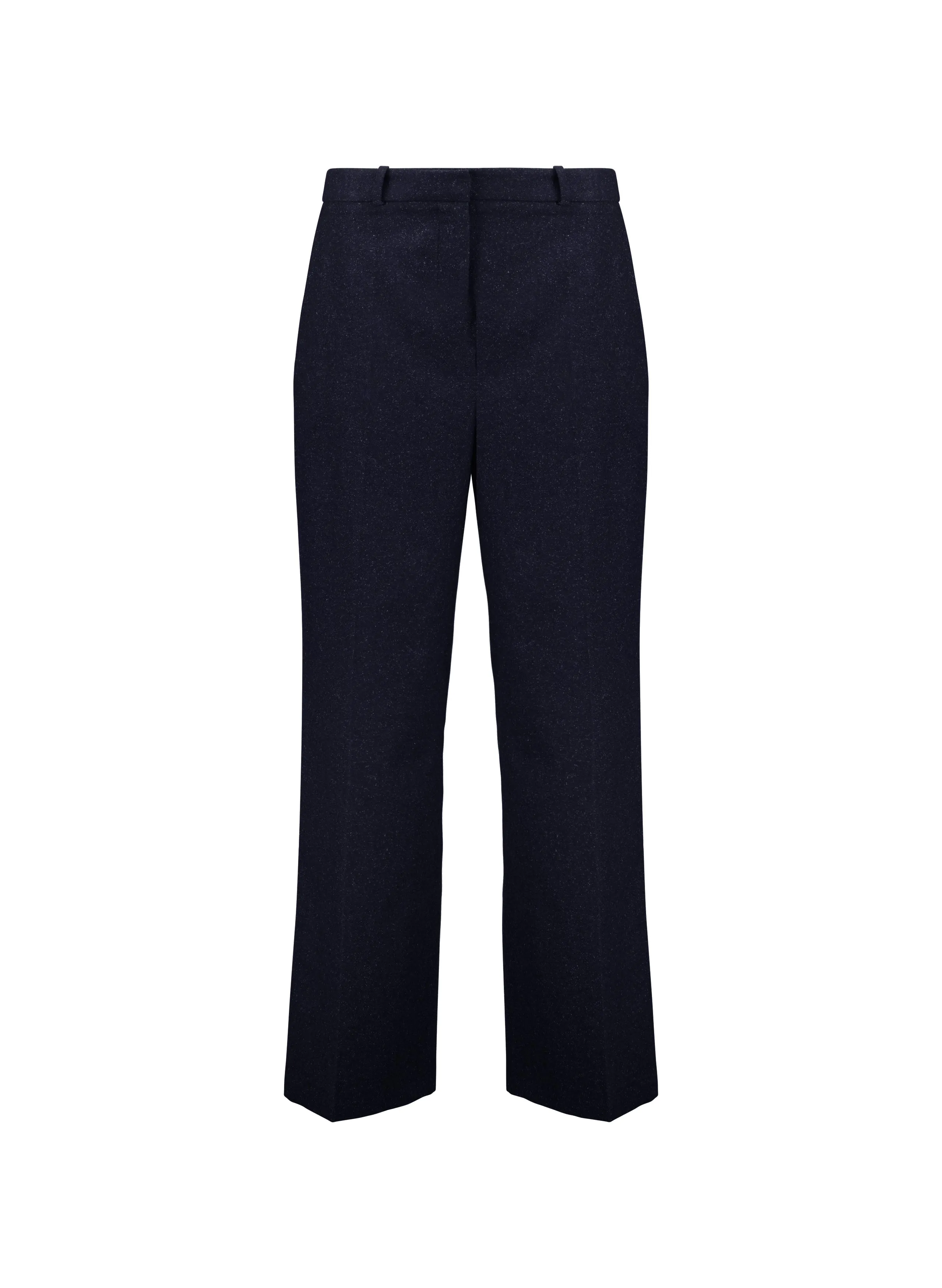 Gwynnie Wool Blend Wide Leg Trousers