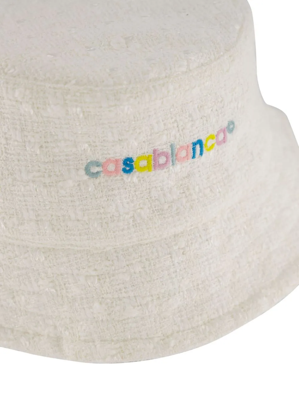 logo-embroidered bucket hat