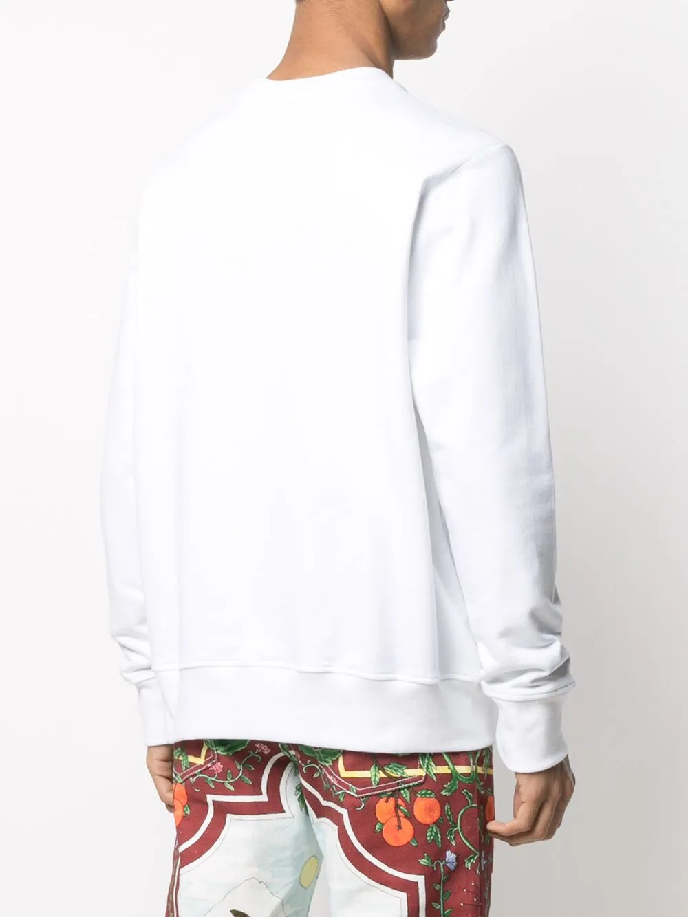 logo patch sweatshirt