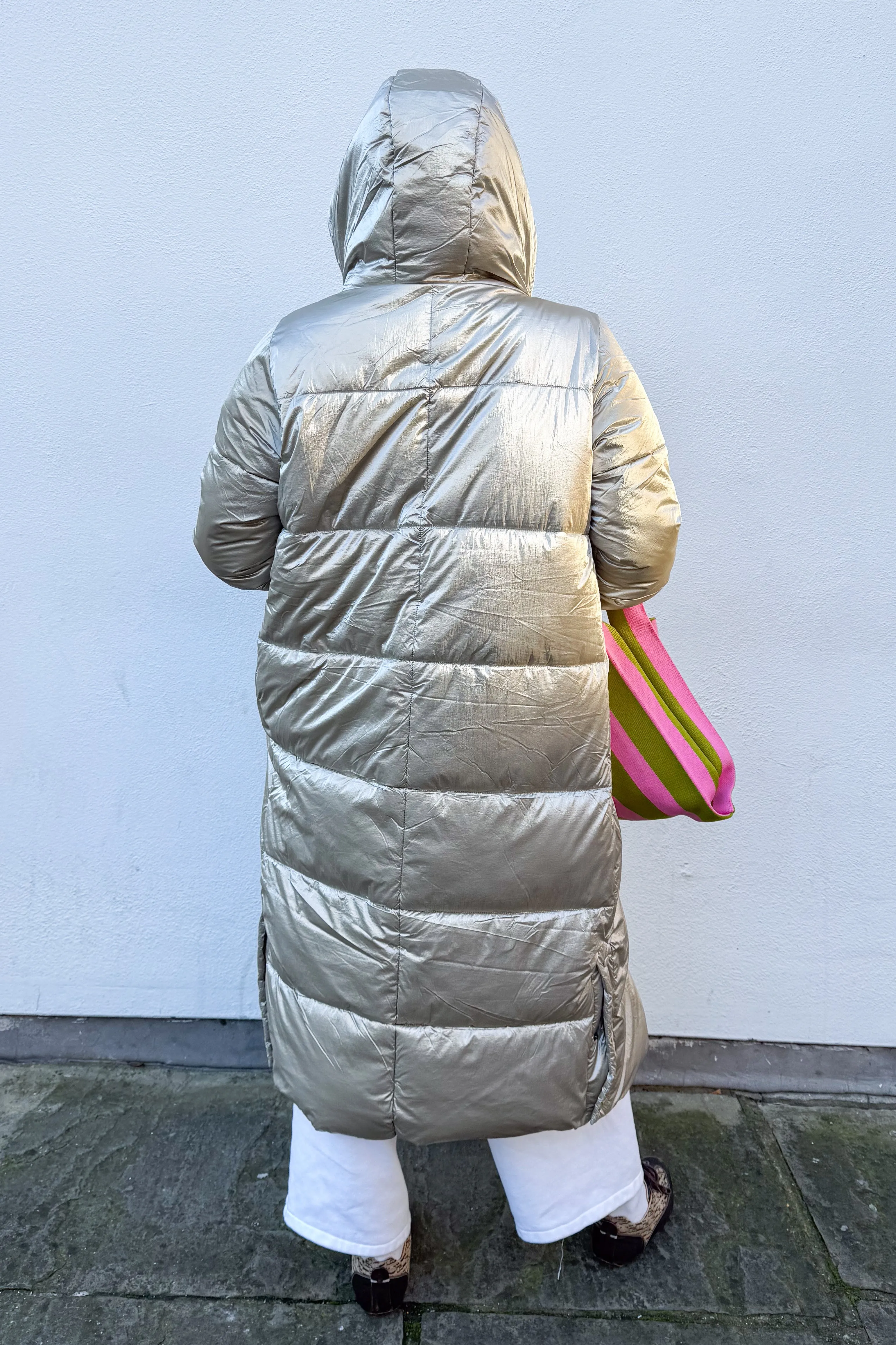 Numph Karo Champagne Coat