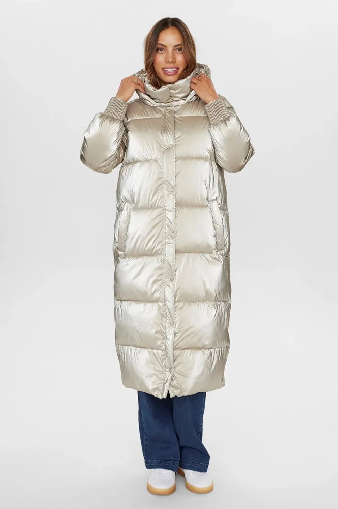 Numph Karo Champagne Coat