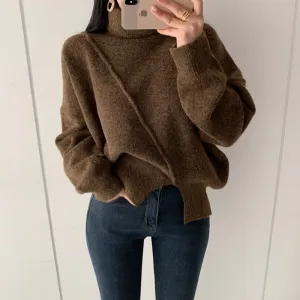 Sue Woman Oversize Thick Sweater