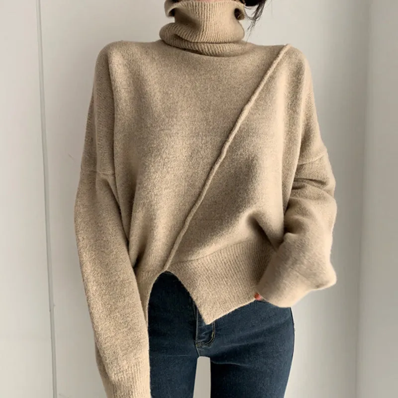 Sue Woman Oversize Thick Sweater