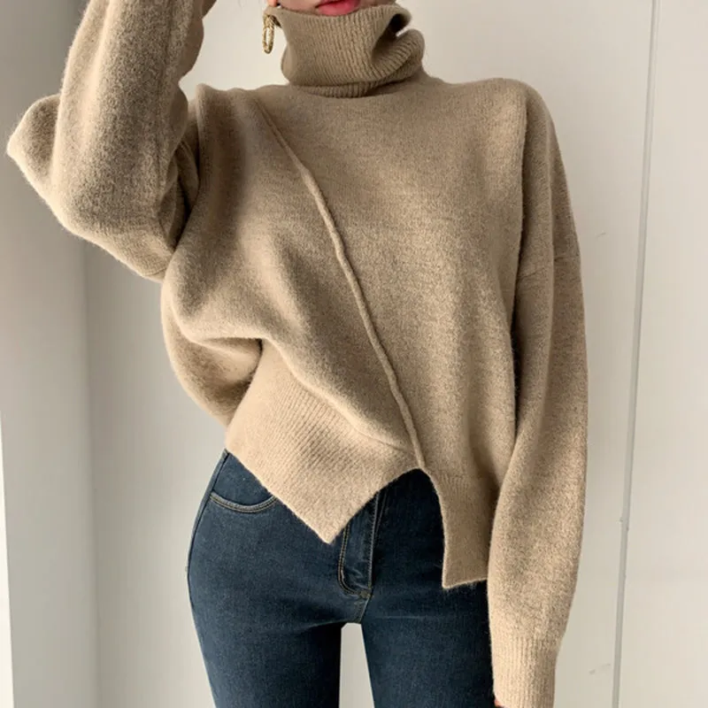 Sue Woman Oversize Thick Sweater