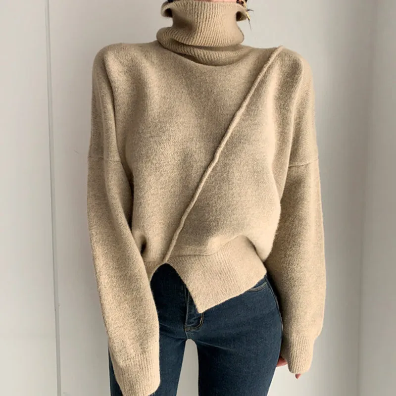 Sue Woman Oversize Thick Sweater