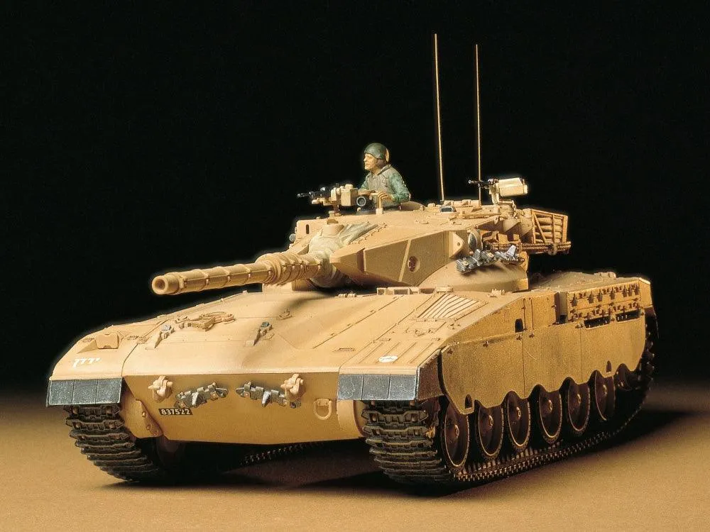 Tamiya 35127 Israeli Merkava Main Battle Tank 1/35 Model Kit TAM35127