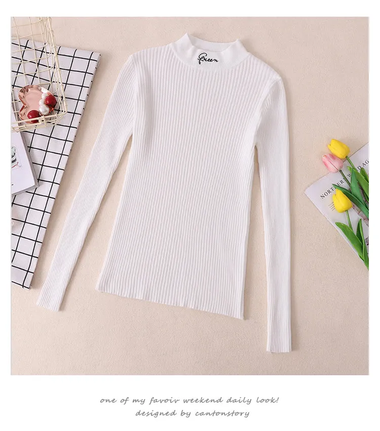 VenusFox Turtleneck Thick Warm Sweater