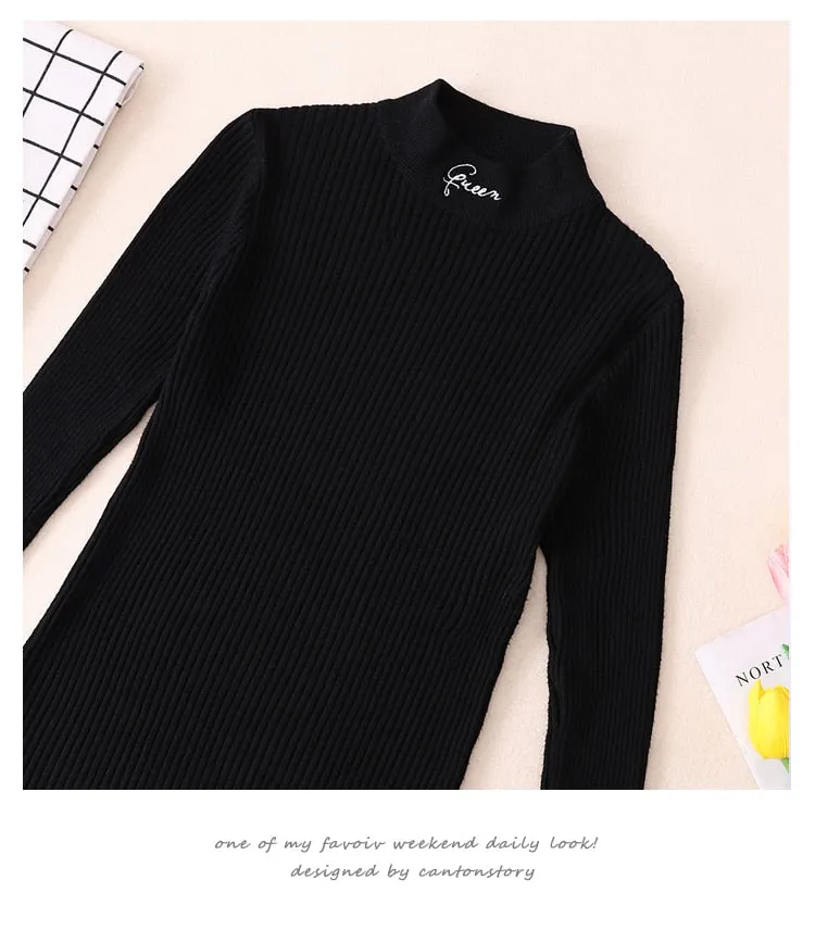 VenusFox Turtleneck Thick Warm Sweater