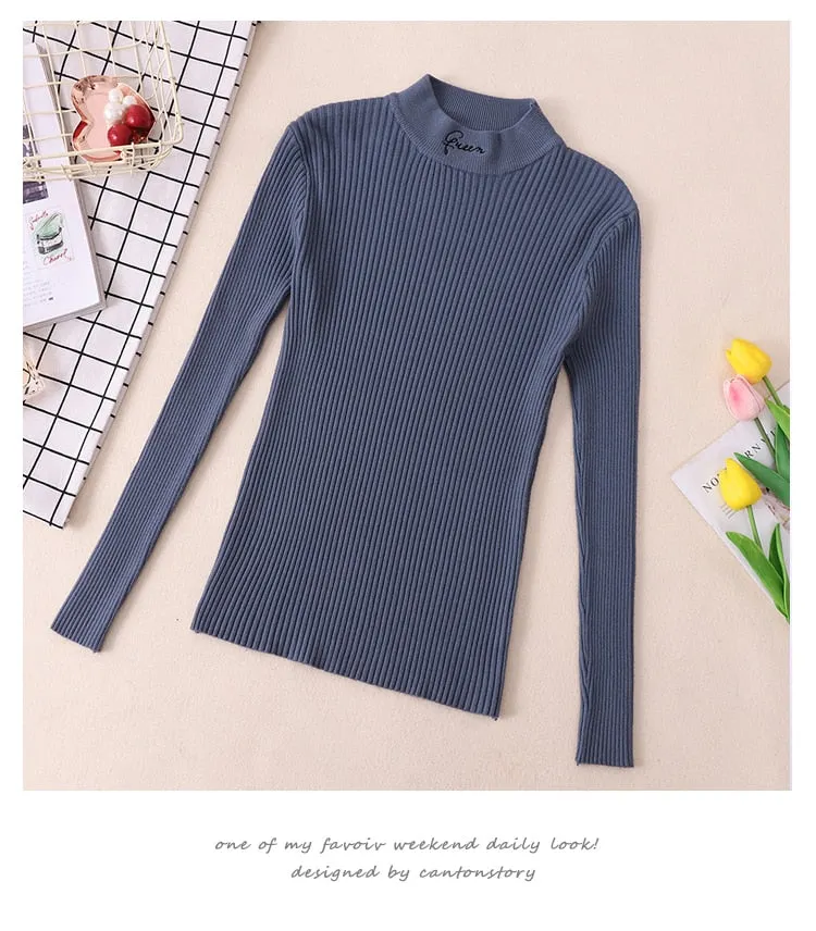 VenusFox Turtleneck Thick Warm Sweater