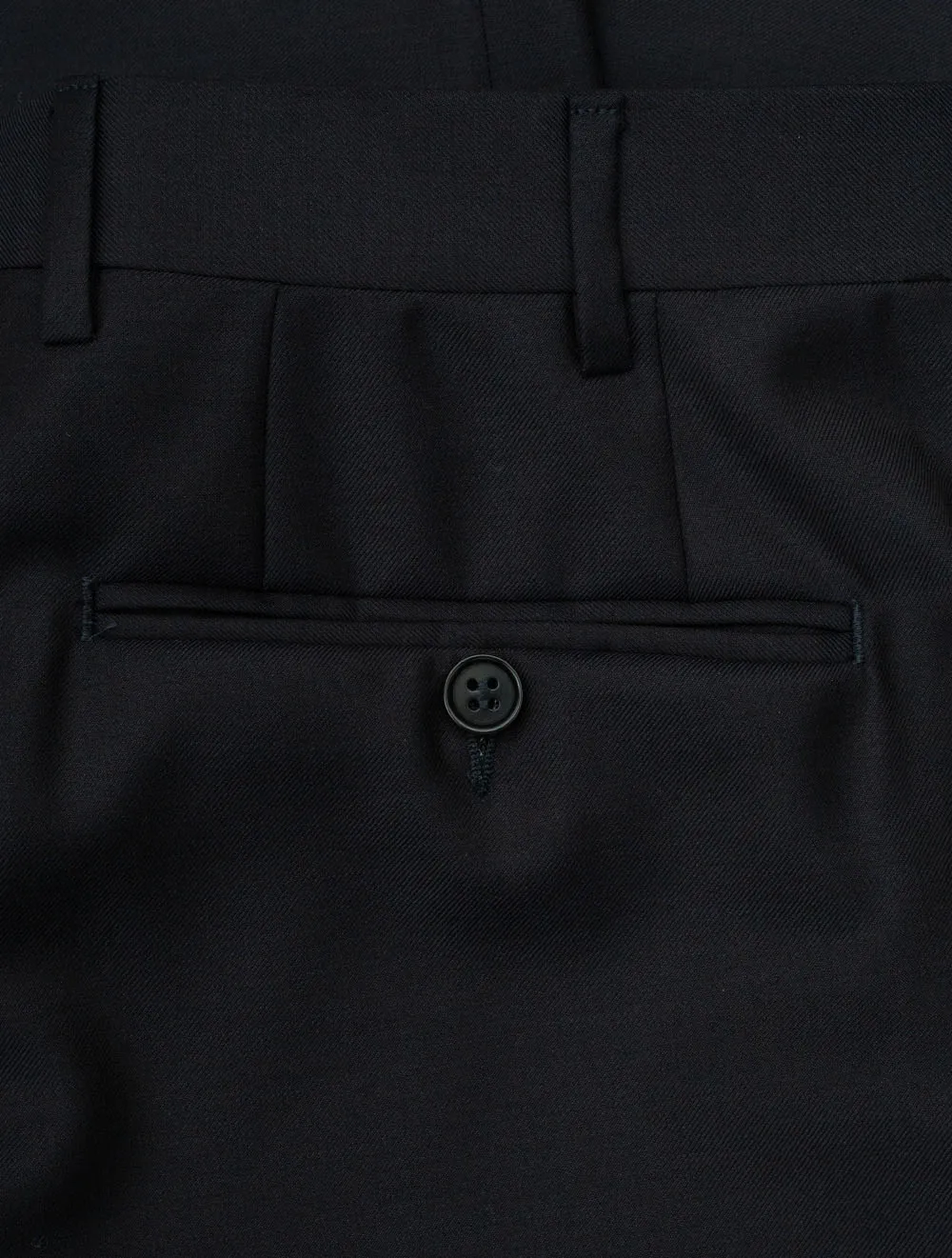 Wool Formal Trousers Navy