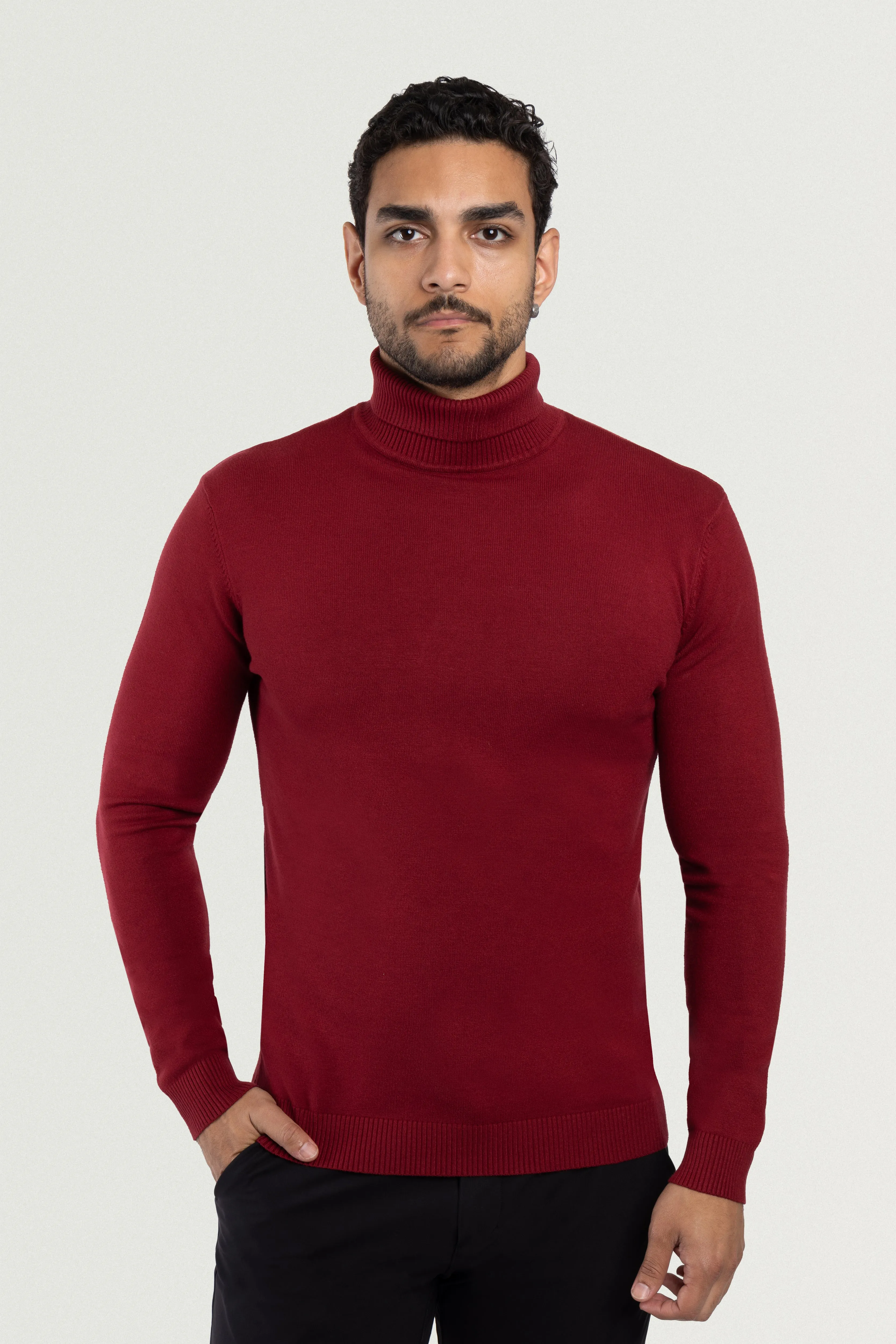 X RAY Men's Turtleneck Mock Neck Pullover Sweater Big & Tall Available